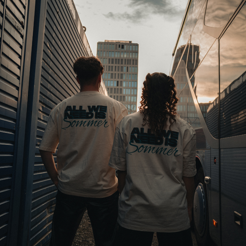 ALL WE NEED IS SOMMER - OVERSIZED SHIRT