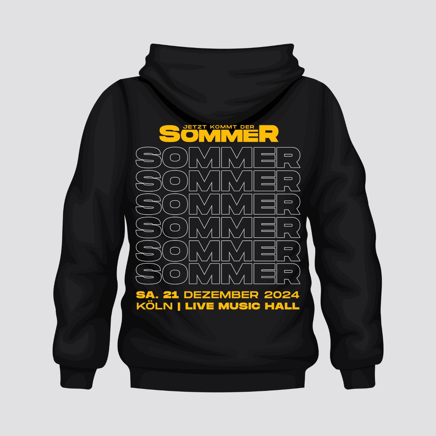 JETZT KOMMT DER SOMMER - KONZERT-HOODIE