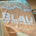 BLAU WIE DER OZEAN - HANDTUCH 🌊🏖️