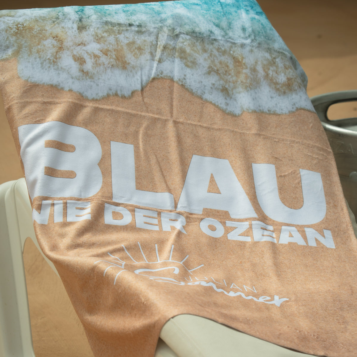BLAU WIE DER OZEAN - HANDTUCH 🌊🏖️