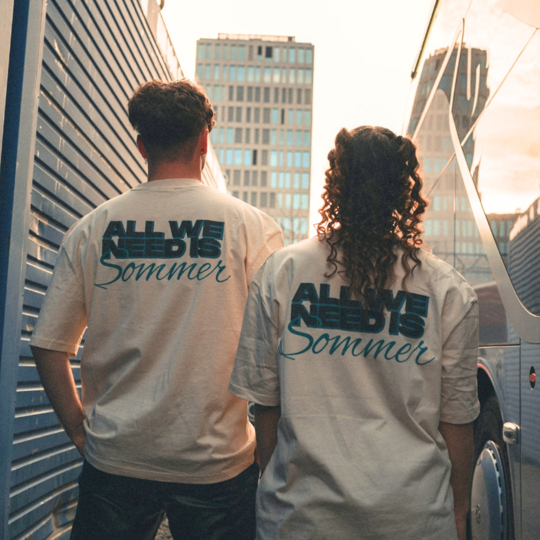 ALL WE NEED IS SOMMER - OVERSIZED SHIRT