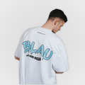 BLAU WIE DER OZEAN - OVERSIZED SHIRT STREET ART