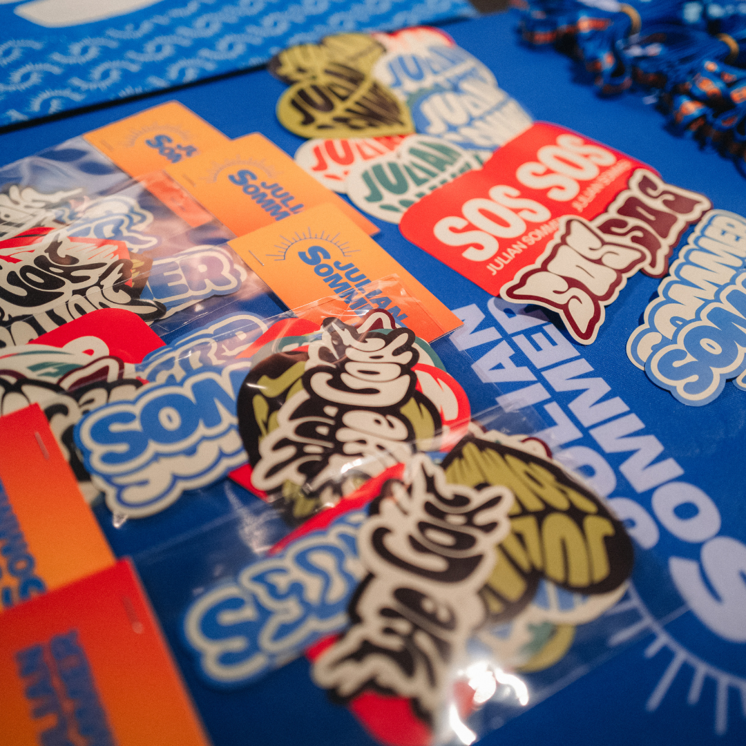 JULIAN SOMMER STICKERSET (16 STICKER)