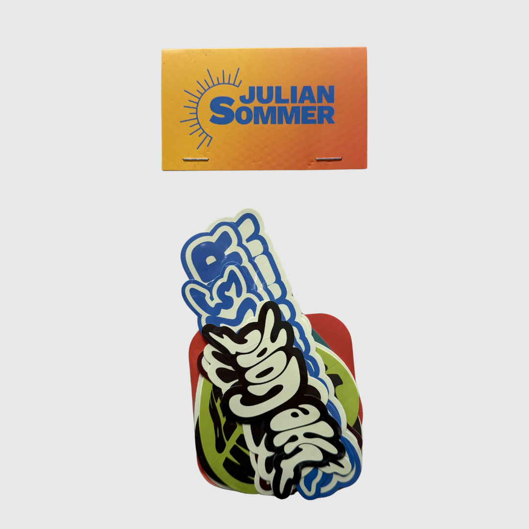 JULIAN SOMMER STICKERSET (16 STICKER)
